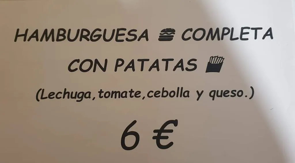 Menu_Chiringuito las Pistas Deportivas Ortigosa Del Monte._Ortigosa del Monte_image_1