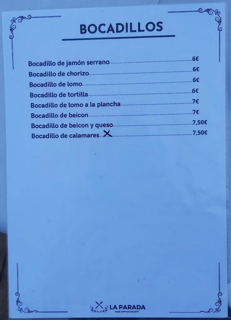 Menu_Restaurante La Parada_Pedraza_image_3
