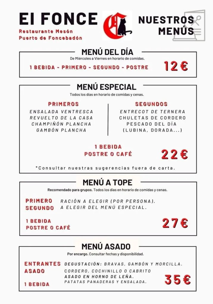 Menu_Restaurante Puerto Foncebadón_Beires_image_1