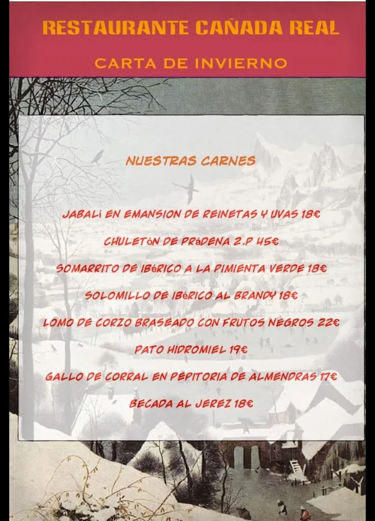 Menu_Restaurante Cañada Real_Prádena_image_4