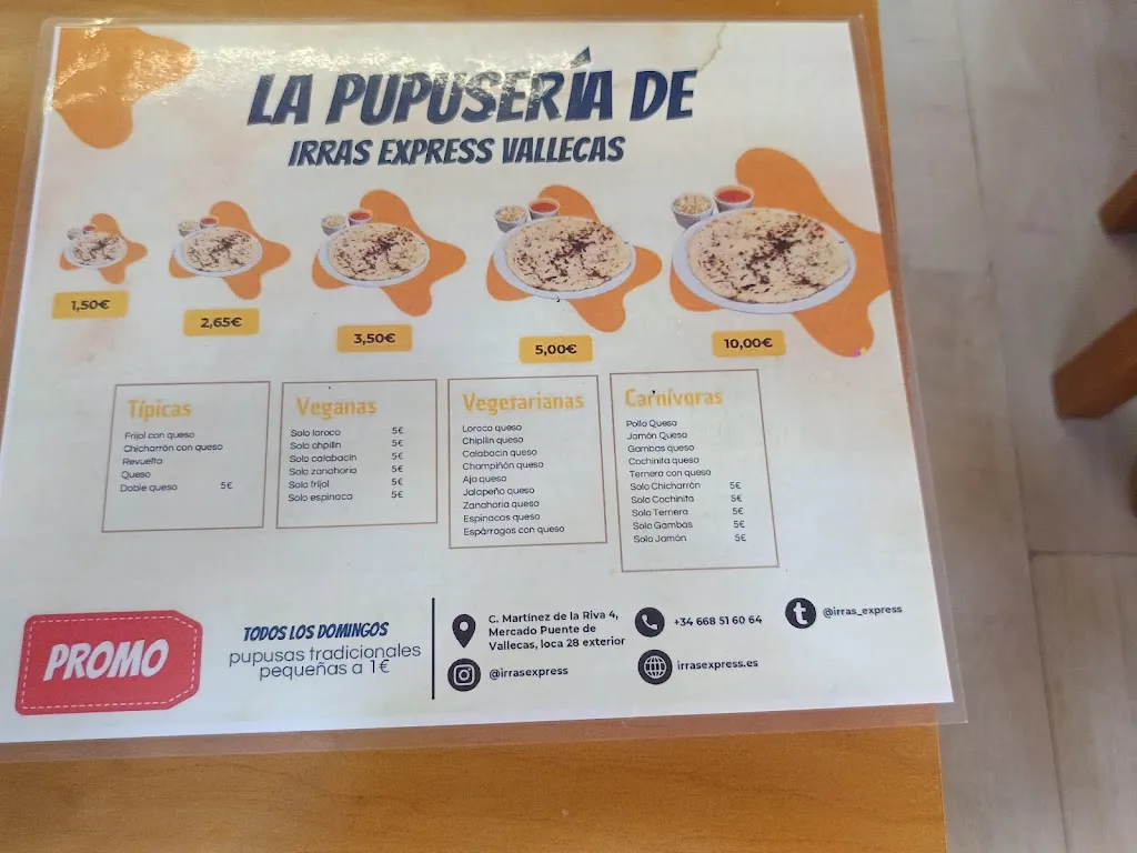 José Carmelo Oropeza_Pupusería Irra´s Express_Beires_review