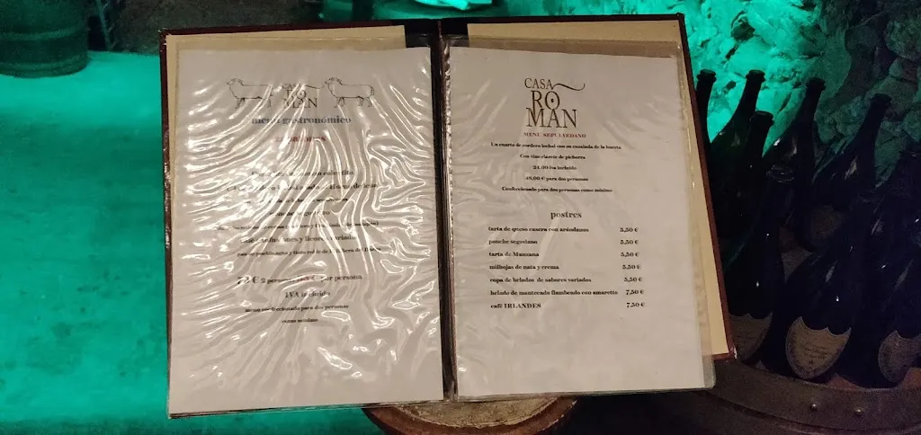 Menu_Restaurante Casa Román_Santa Marta del Cerro_image_1