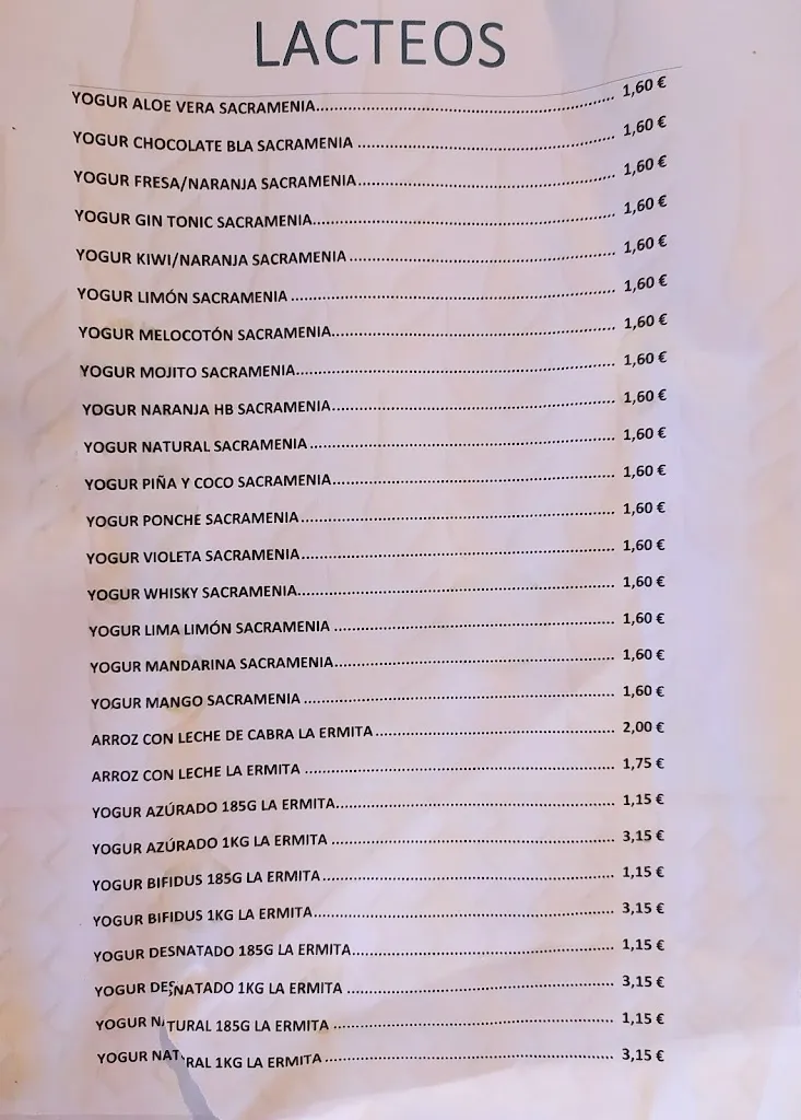 Menu_Panadería Juan Sanz_Santo Tomé del Puerto_image_2