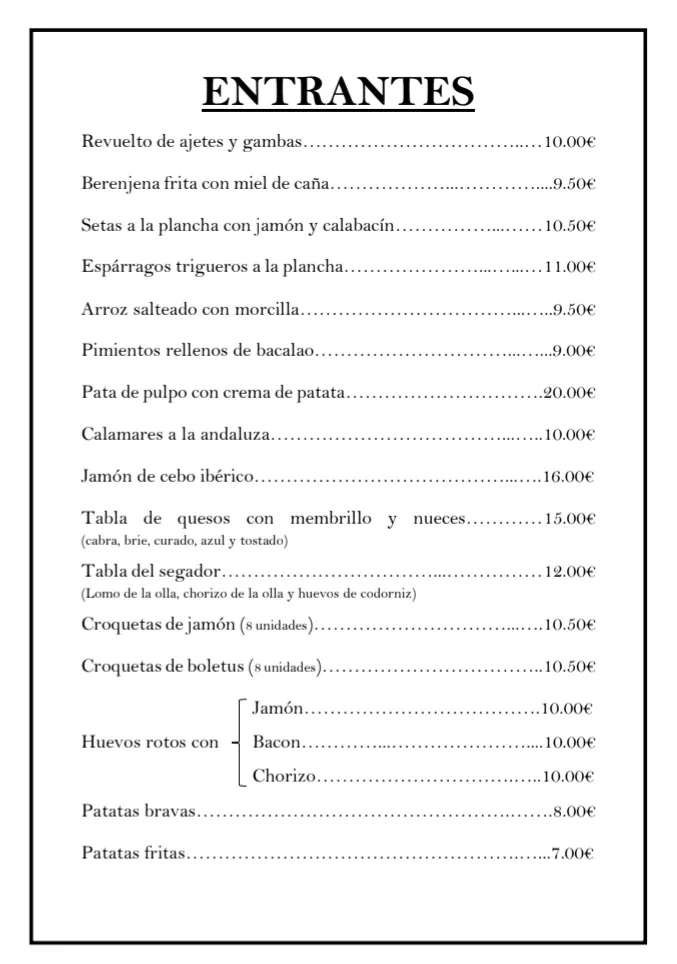 Menu_Restaurante Asador 