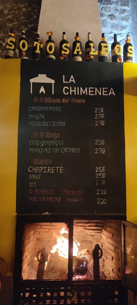 Menu_La Chimenea de Sotosalbos_Sotosalbos_immagine_1