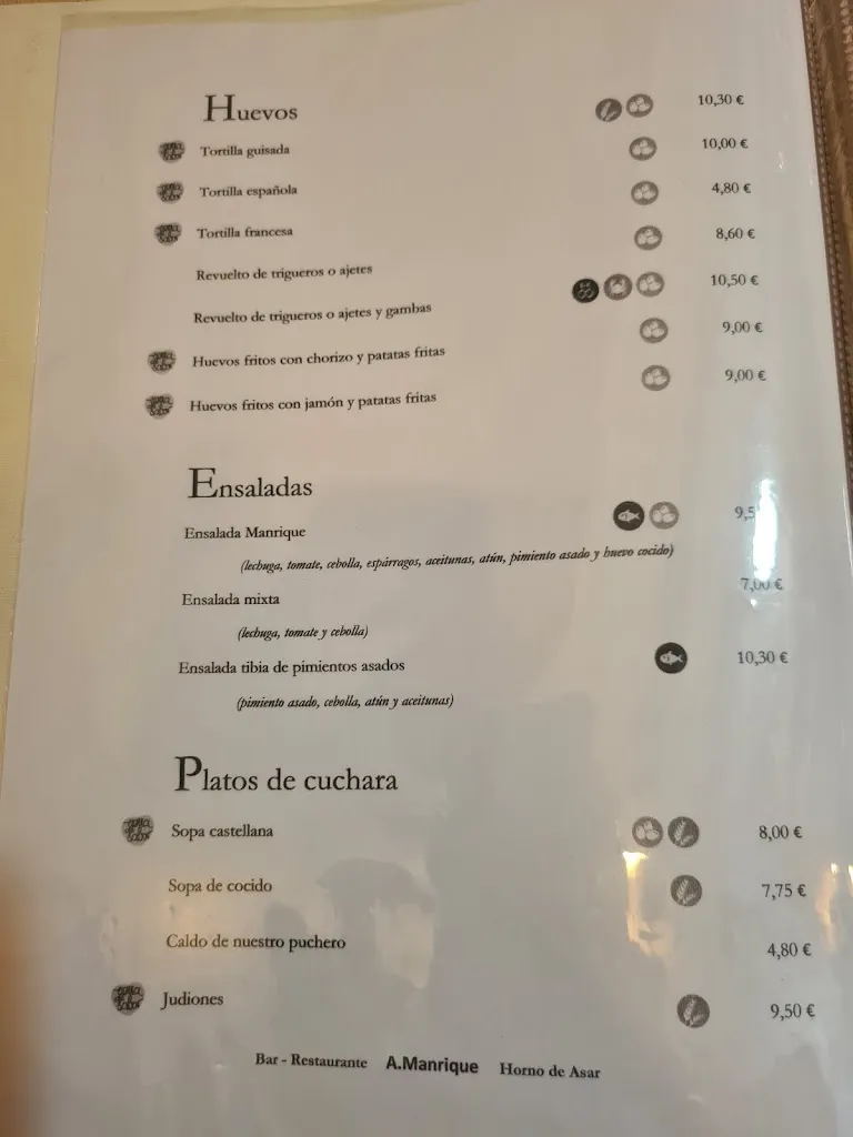 Menu_Bar-Restaurante Alejandro Manrique Horno de Asar._Sotosalbos_image_3