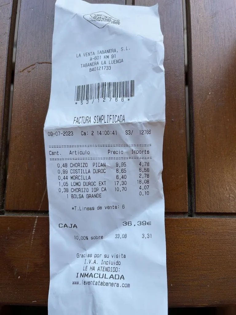 Ignacio Martín de los Ríos Alarcón_Tabanera Sale_Tabanera la Luenga_review