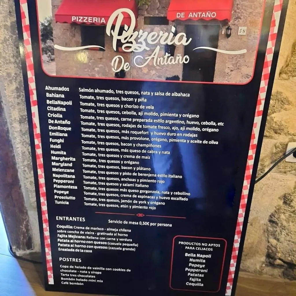 Menu_Pizzeria De Antaño_Sotillo_image_1
