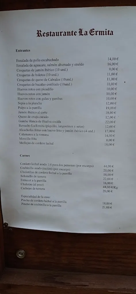 Menu_La Ermita_Trescasas_image_3
