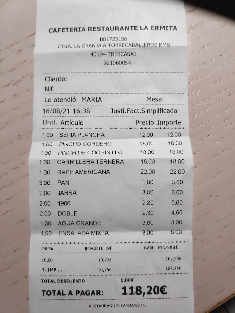 Leo C T_La Ermita_Trescasas_review