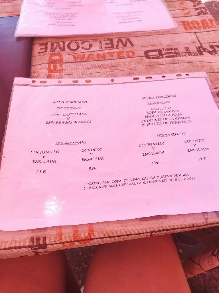 Menu_Horno del Rey Don Pedro_Torrecaballeros_image_2