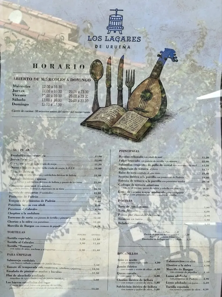 Menu_Los Lagares_Urueñas_image_1