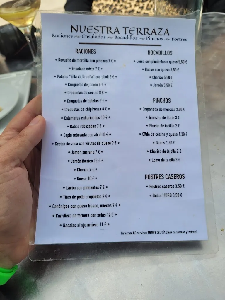 Menu_Mesón Villa de Urueña_Urueñas_image_4