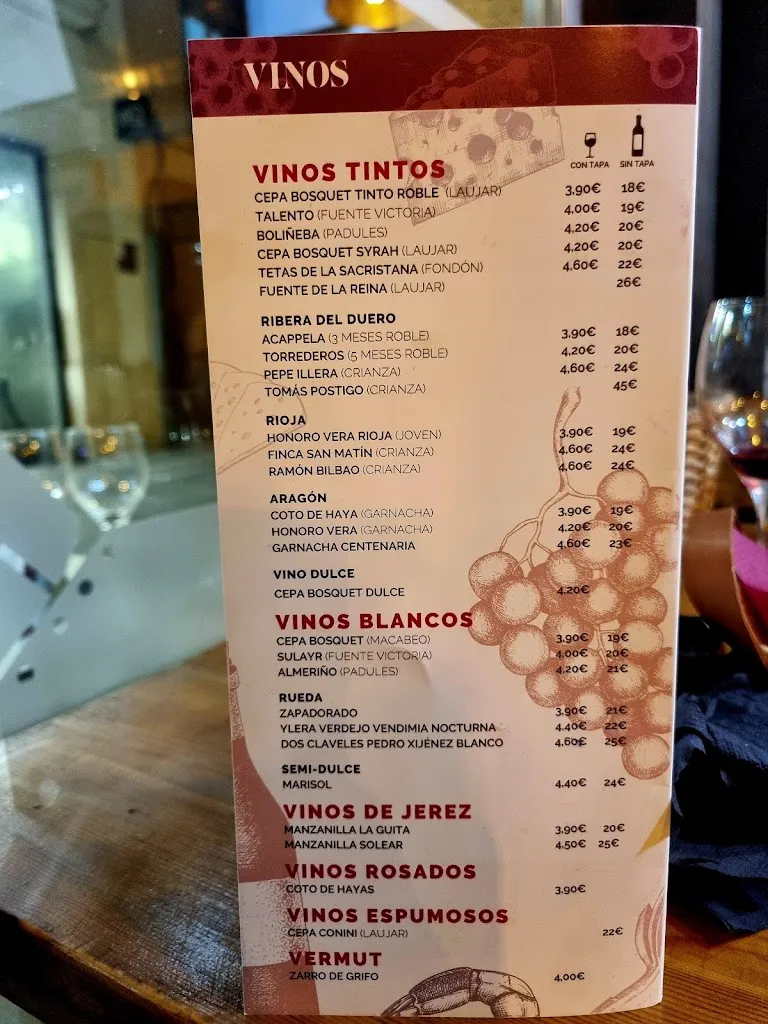 Menu_Taberna Nuestra Tierra_Almería_image_2