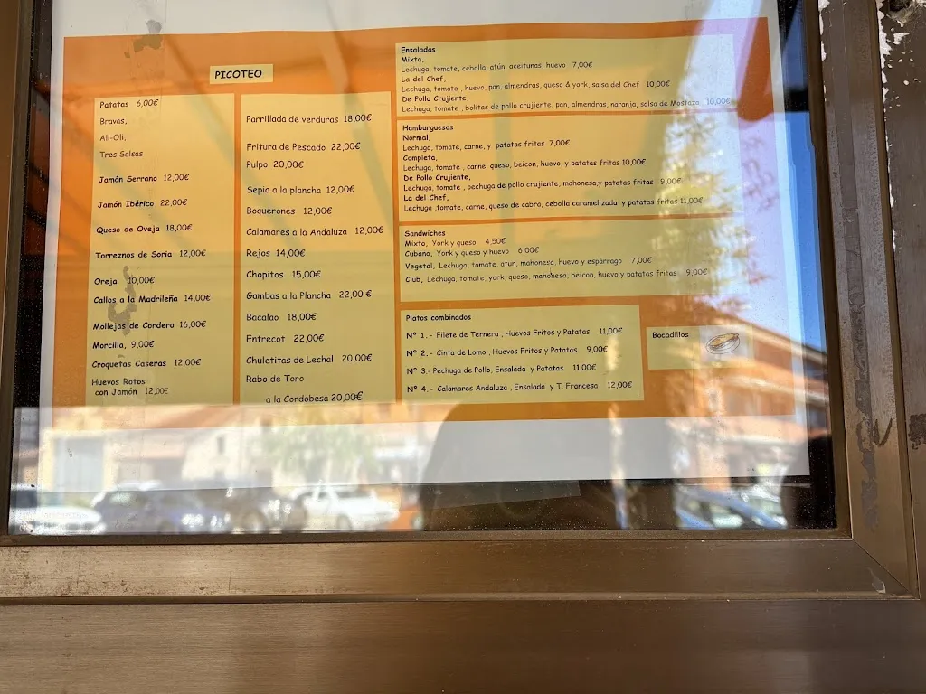 Menu_Restaurante Bar Bayo_Villaverde de Montejo_immagine_1