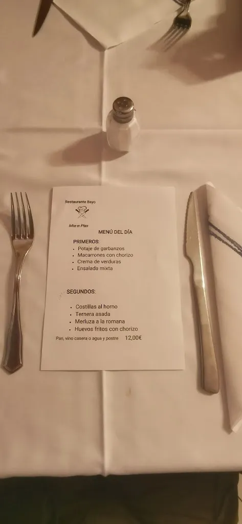 Menu_Restaurante Bar Bayo_Villaverde de Montejo_immagine_3