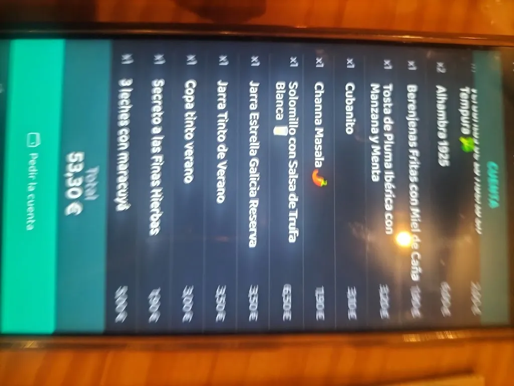 Menu_La Huerta, Bar_Aguadulce_image_1