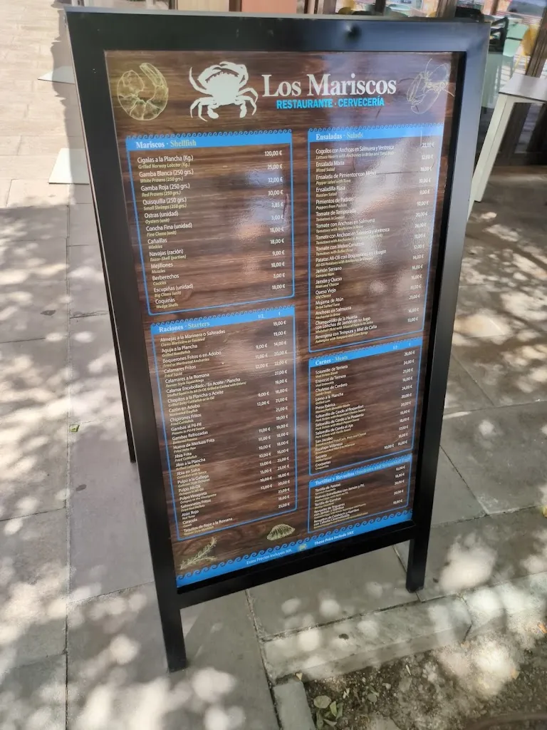 Menu_Restaurante Los Mariscos_Aguadulce_image_2