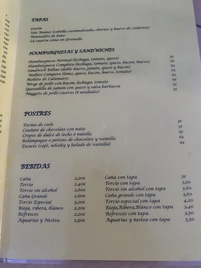 Menu_Restaurante La Trainera_Aguadulce_image_1