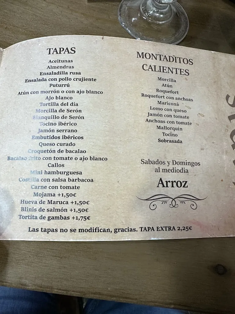 Menu_Nuestra Taberna_Aguadulce_image_1