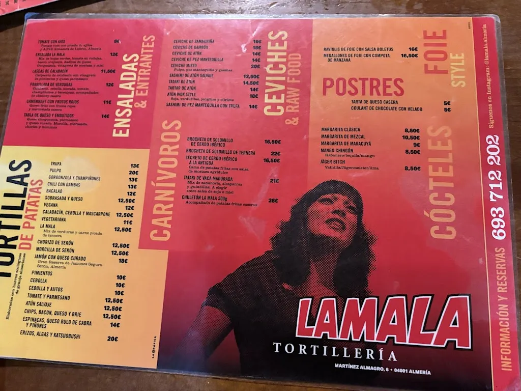 Menu_Tortillería La Mala_Almería_image_3