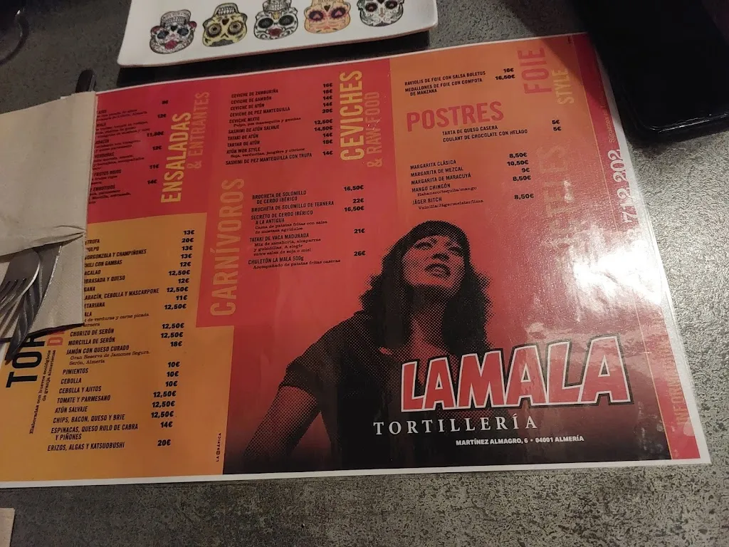 Menu_Tortillería La Mala_Almería_image_4