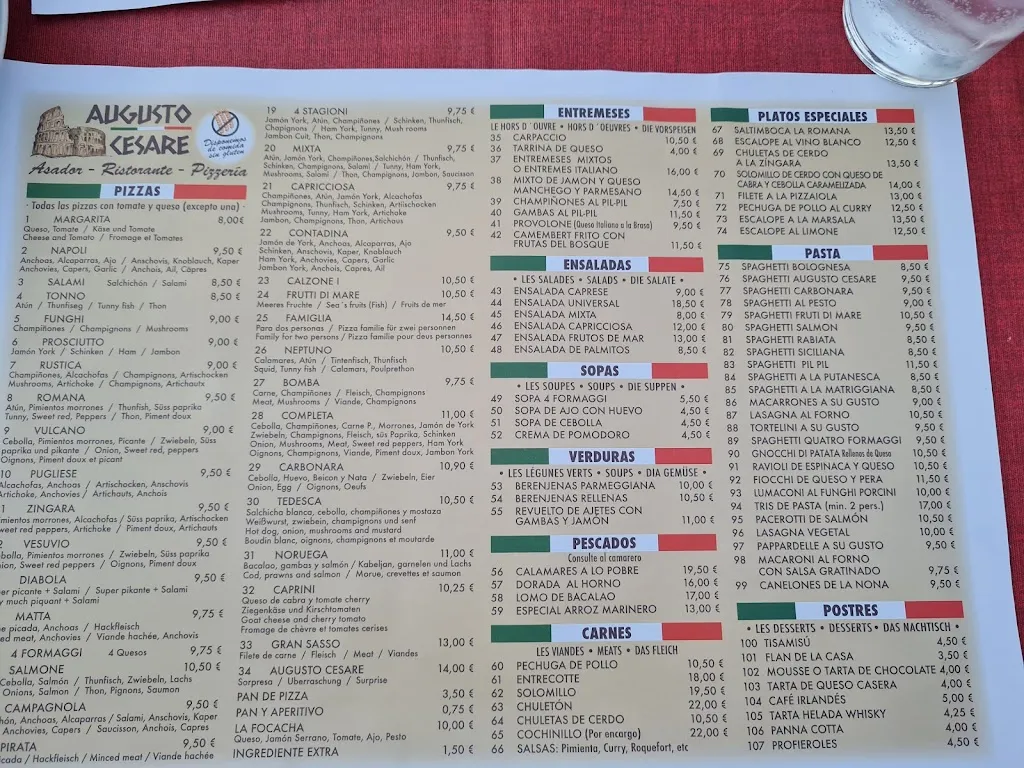 Menu_Augusto Cesare_Aguadulce_image_2