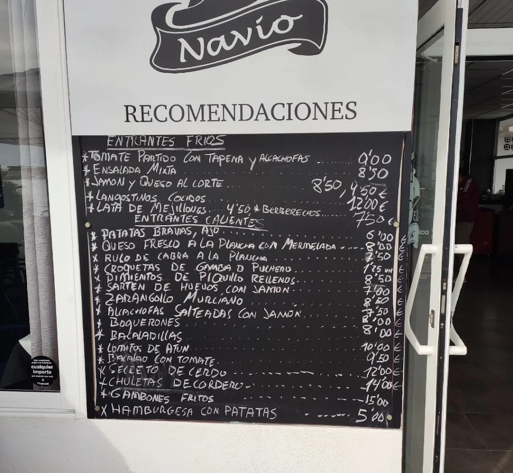 Menu_Restaurante El Navio_Aguadulce_image_1