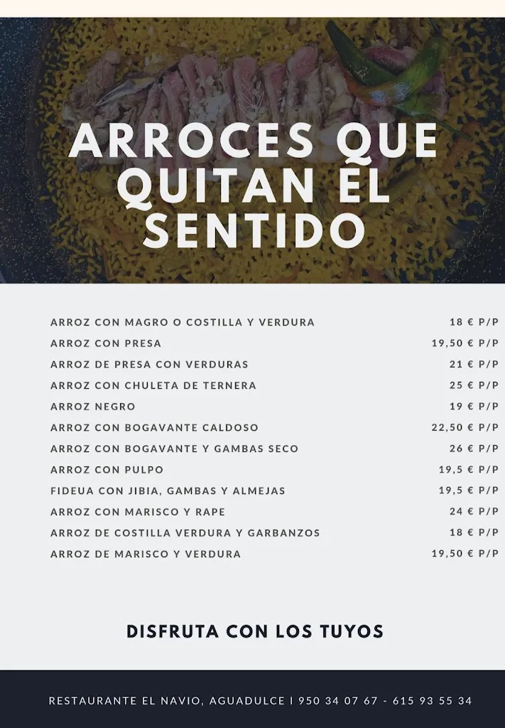 Menu_Restaurante El Navio_Aguadulce_image_3