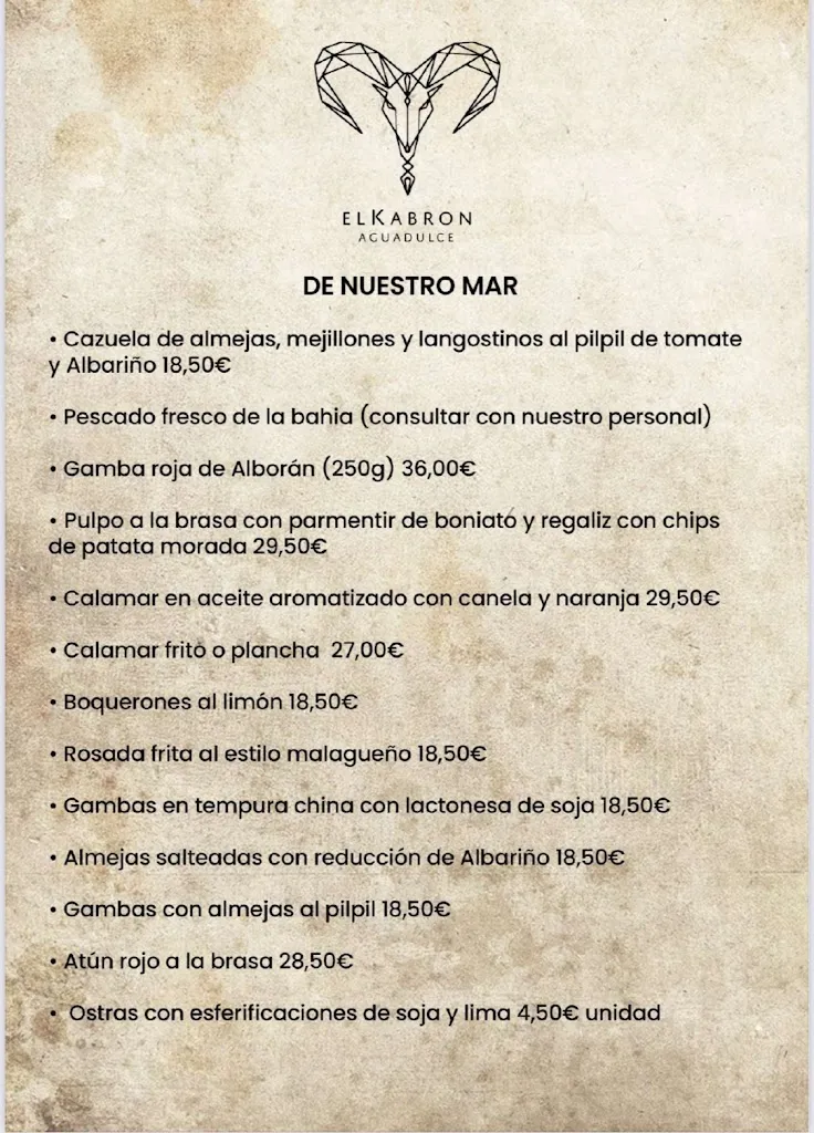 Menu_Restaurante El Kabron Aguadulce_Aguadulce_image_4