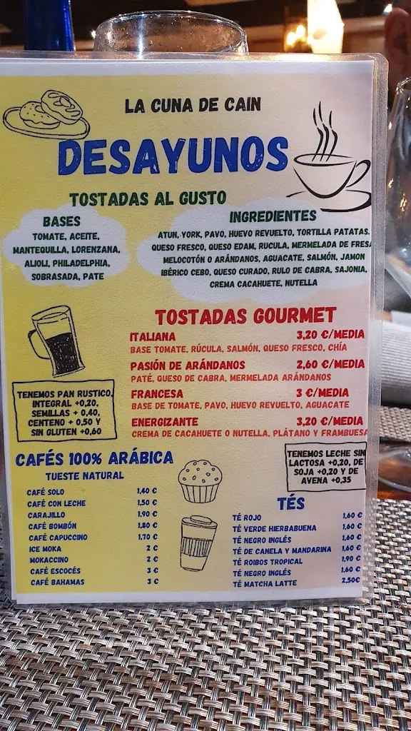 Menu_Tapas Bar La Pecera de Aguadulce_Aguadulce_image_3