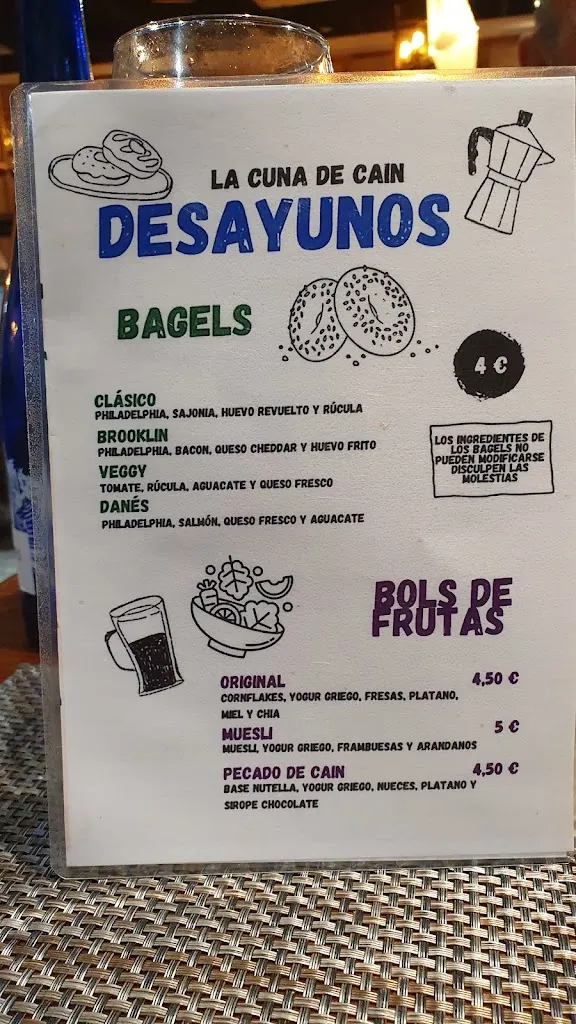 Menu_Tapas Bar La Pecera de Aguadulce_Aguadulce_image_4