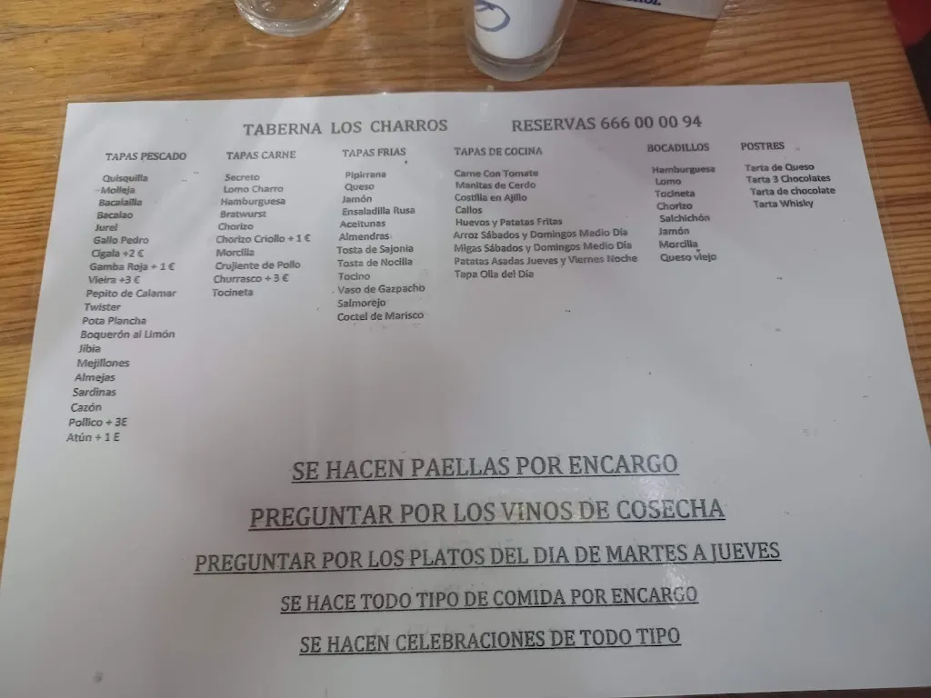 Menu_Taberna Los Charros_Aguadulce_image_3