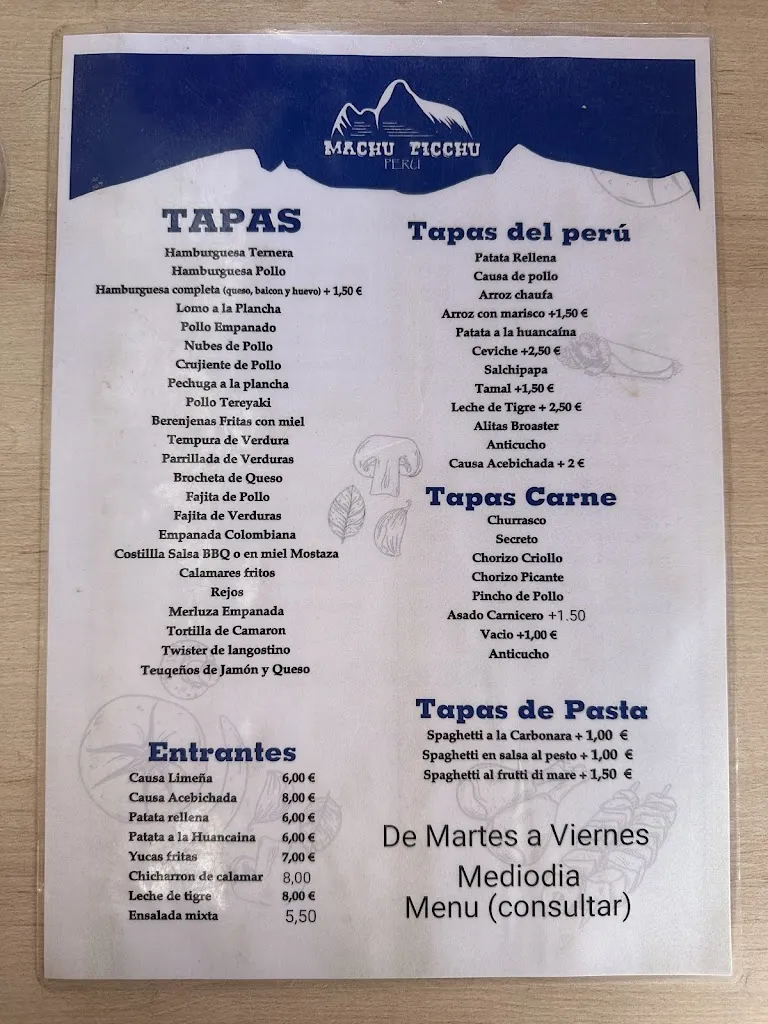 Menu_Restaurante Machu Picchu_Aguadulce_image_4