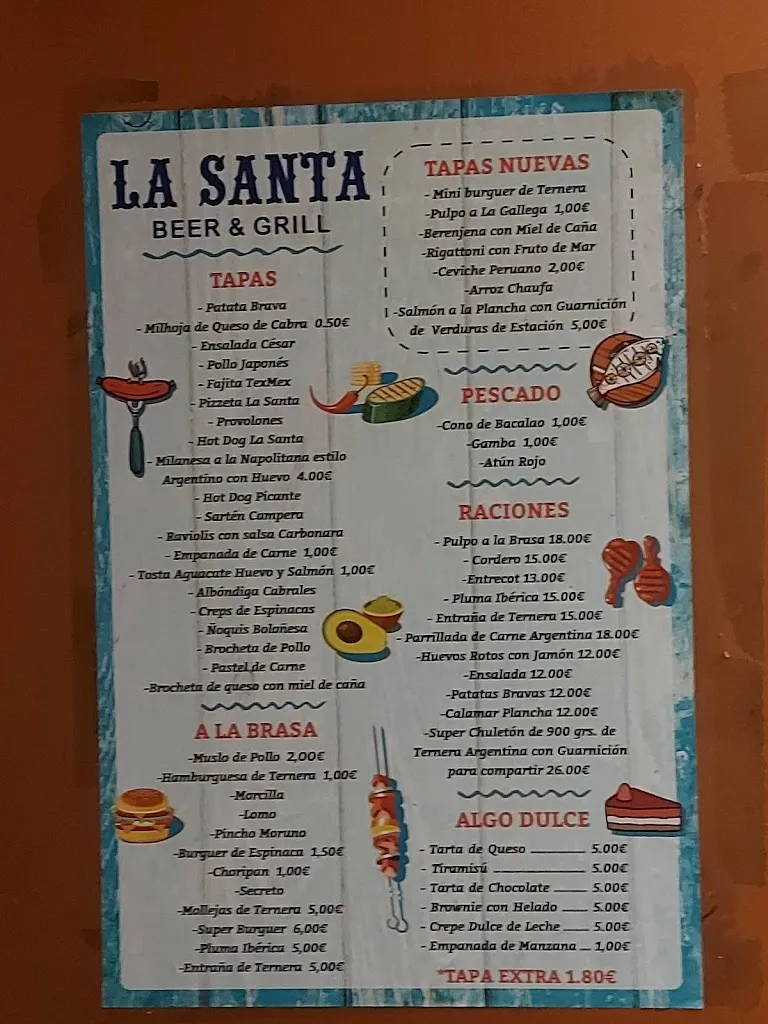 Menu_la santa aguadulce_Aguadulce_image_3