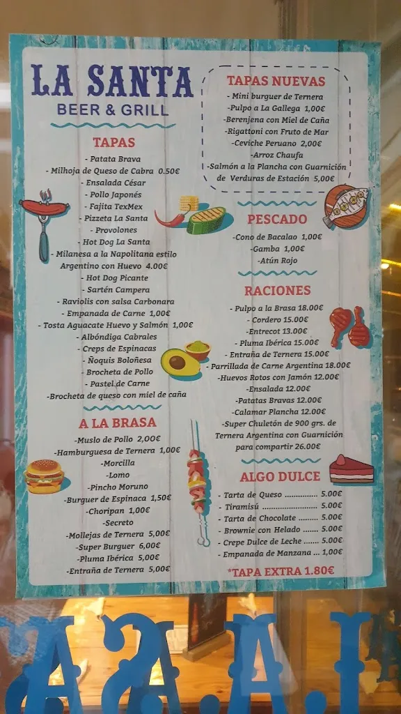 Menu_la santa aguadulce_Aguadulce_image_4