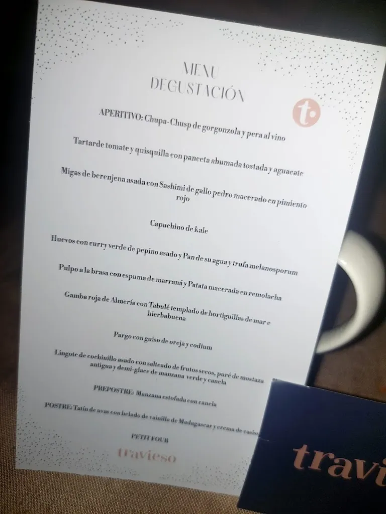 Menu_Travieso Restaurante Dani Muñoz_Almería_immagine_3