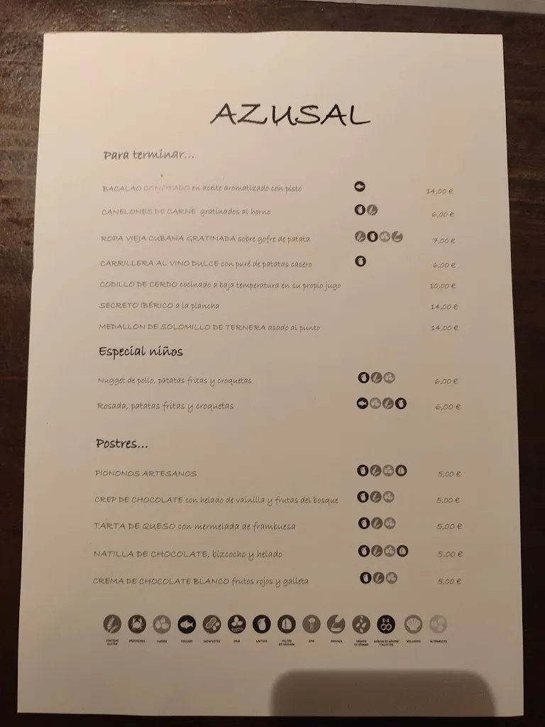 Menu_Restaurante Azusal_Alcalá de Guadaira_image_1
