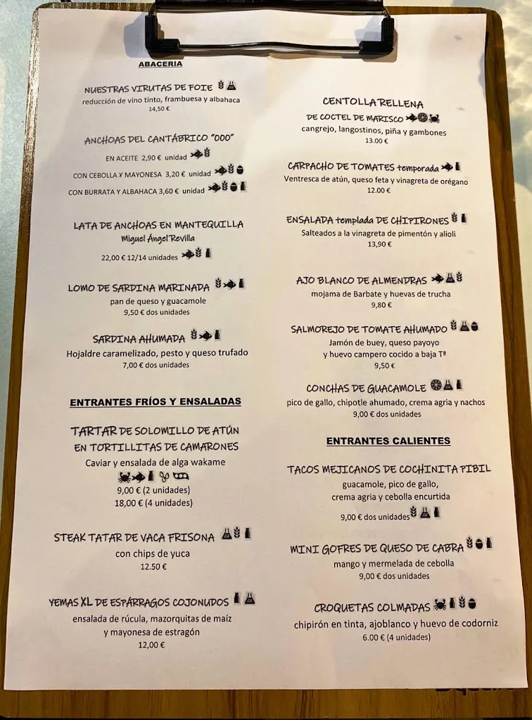 Menu_Restaurante GASTROGON_Alcalá de Guadaira_image_1