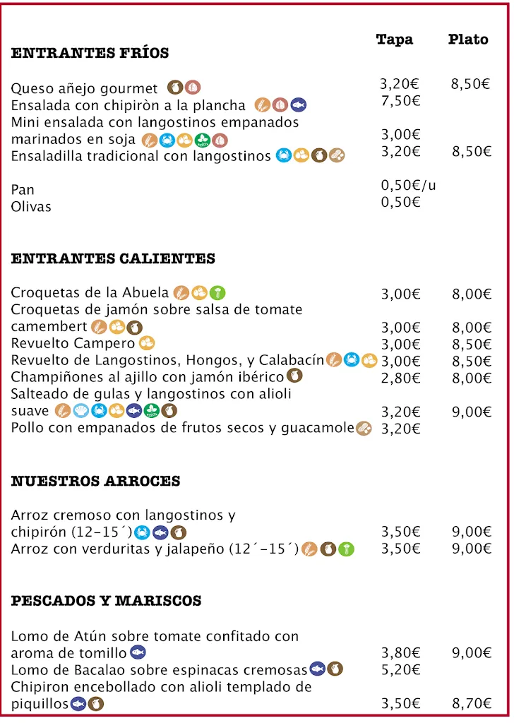 Menu_Bar La Cuestecilla_Alcalá de Guadaira_image_3
