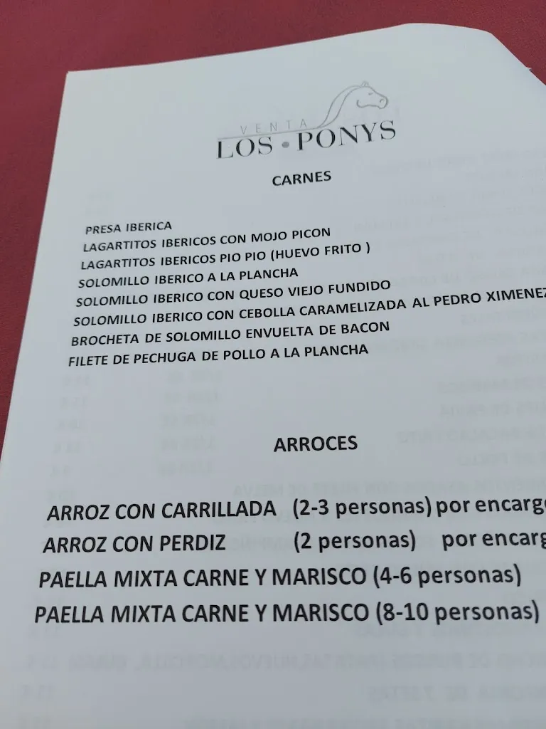 Menu_Restaurante Venta los Ponys_Alcalá de Guadaira_image_4