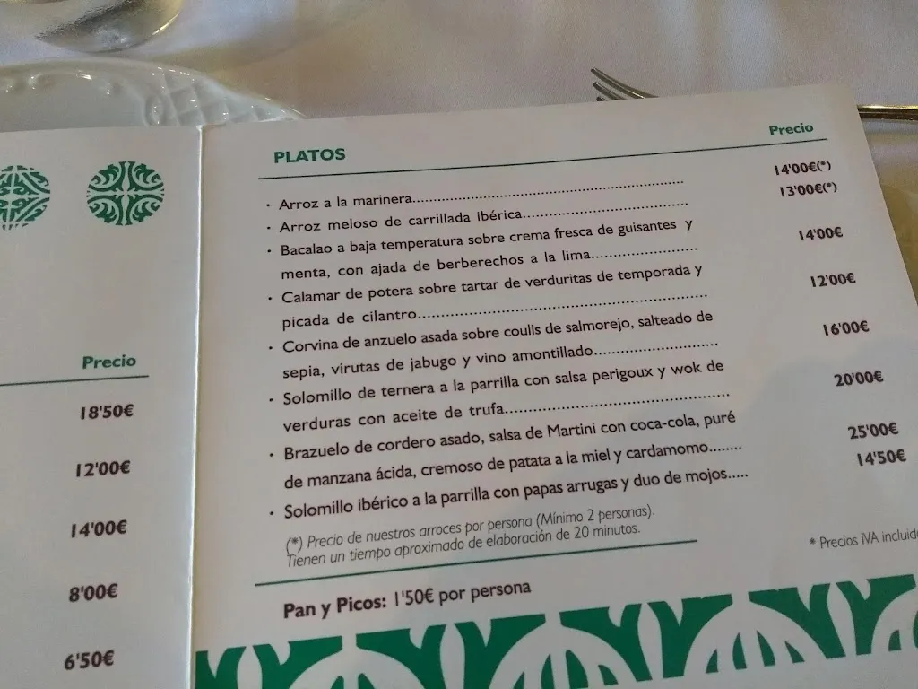 Menu_Tavoletta Oromana_Alcalá de Guadaira_image_2