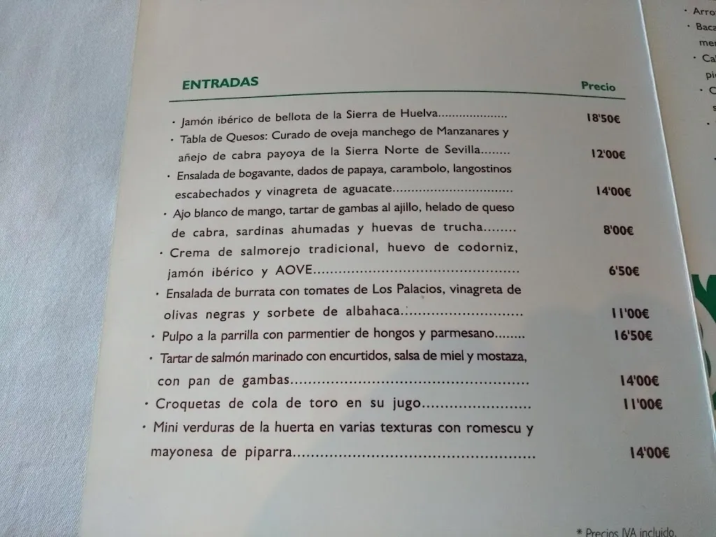 Menu_Tavoletta Oromana_Alcalá de Guadaira_image_3