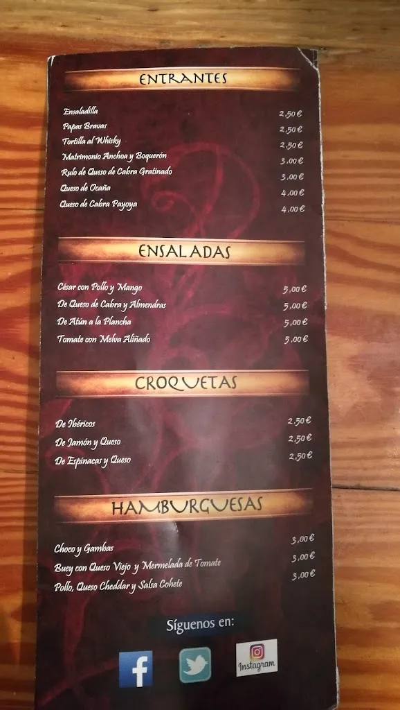 Menu_Taberna La Picassiana_Alcalá de Guadaira_image_3