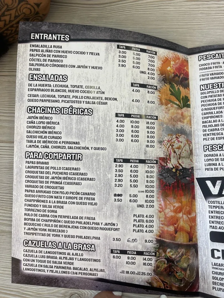 Menü_Restaurante Luis Brasa_Alcalá de Guadaira_Bild_2