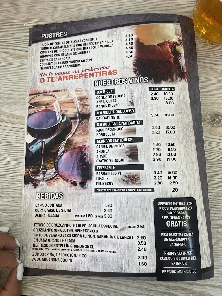 Menü_Restaurante Luis Brasa_Alcalá de Guadaira_Bild_3