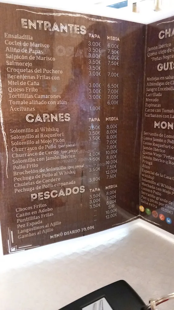 Menu_Mesón Pájaro Azul_Alcalá de Guadaira_image_3