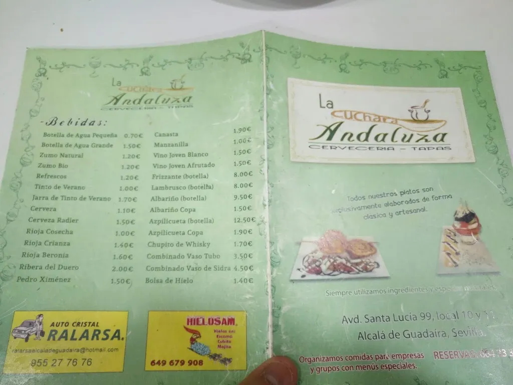 Menu_Restaurante La Cuchara Andaluza_Alcalá de Guadaira_image_2