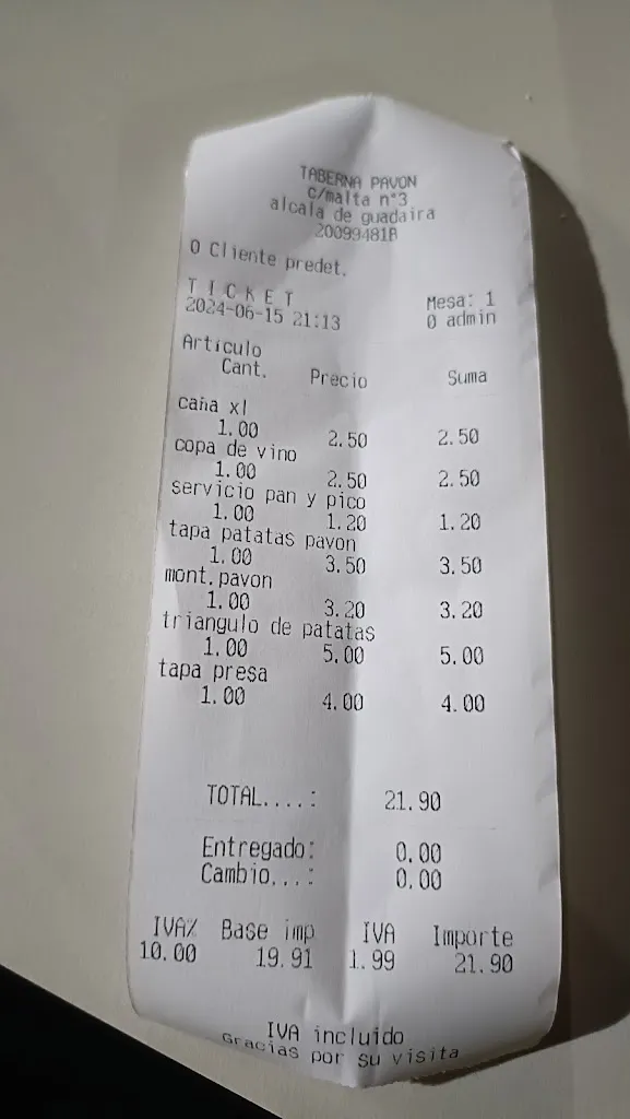 V DG_Taberna Pavón_Alcalá de Guadaira_review