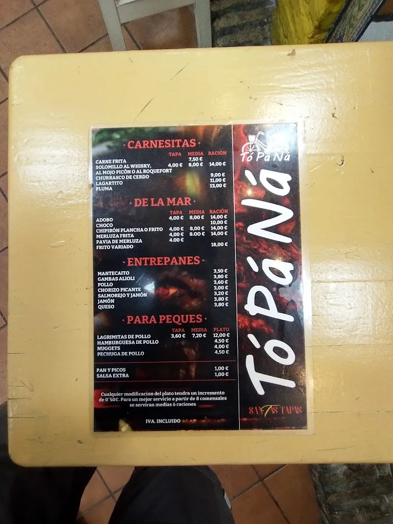 Menu_BAR TAPAS NUEVO TO PA NA_Alcalá de Guadaira_image_2